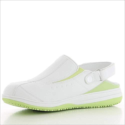 Oxypas Damen Iris Sicherheitsschuhe, Weiß