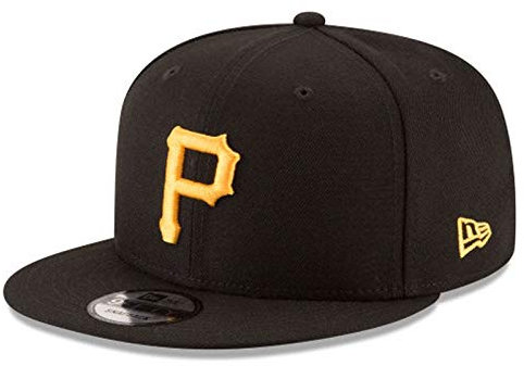 New Era Pittsburgh Pirates Basic Logo MLB Snapback Cap Schwarz, One Size