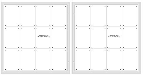 12xA4 (961x1004x23mm) Schaukasten Salvador Innen- und Außenbereich abschließbar Infokasten