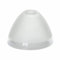 Ersatzglas als Lampenschirm, (Ø 95 mm), Höhe 60 mm, Kegel G9 Lochmaß Fassung ø 23 mm, Klar matt