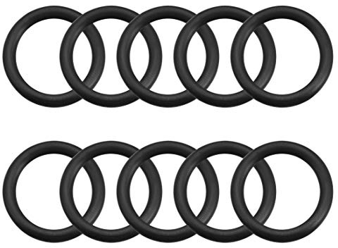 sourcing map 10 Stück Dichtung O Ringe 26mm AD 19,8mm ID 3,1mm Breite Nitrilkautschuk Metrische Dichtungsringe Gummi Unterlegscheiben Seals für Wasserhahn Rohrleitungen Beständig Schlauch