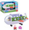 Peppa Pig Flugzeug | Spielset | Peppa Wutz Figur Peppa & Reisekoffer