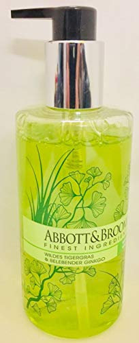 Abbott&Broome Handseife wildes Tigergras & belebener Ginkgo im Spender, 1 x 300 ml