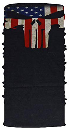 TALK-POINT TP Multi-Funktionstuch, atmungsaktives Halstuch, Schlauch-Schal als UV- und Sonnen-Schutz, Bandana Tuch, Stirnband oder Mundschutz, verschiedene Muster, für Outdoor und Sport