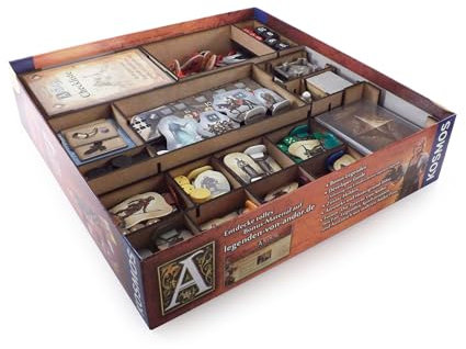 The Game Doctors Brettspiel Organizer kompatibel mit Die Legenden von Andor + Erweiterung Neue Helden