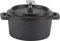 Double Traditional Style Casserole Pot with Lid,Sturdy Round Pre-Seasoned Cast Iron Dutch Oven Pot,Kitchen Cooking Stockpot with Thickened Ergonomic Handle Suitable for various cooking methods
