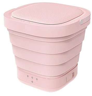 MUVLUX Machine à Laver Portable - Mini Lave-Linge Pliable, Machines à Laver compactes for Petits Articles, Machine à Laver Portable 2 en 1 Mini Machine à Laver Portable (Grande capacité) (Color : B)