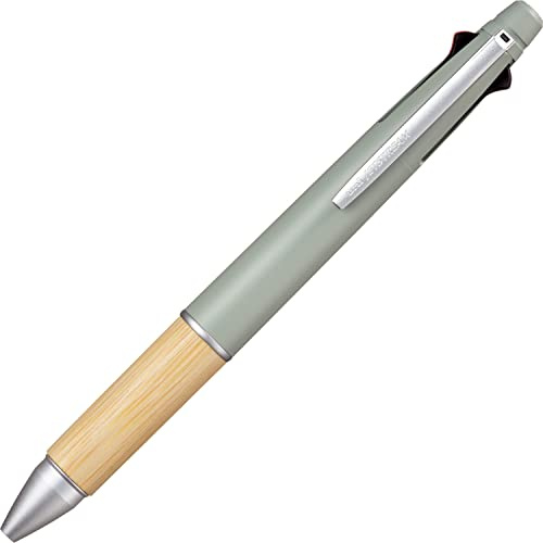 三菱鉛筆 Mitsubishi Pencil MSXE5200B5.52 Jetstream 4&1 Multi-Functional Pen, 0.5, Sage