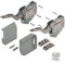 Blum Aventos HK-S 220-500 - Cassetta di sicurezza, colore: Grigio chiaro