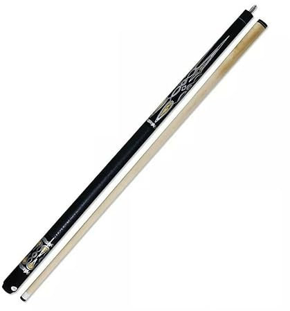 Pegasi Classic Billard Queue - 146cm - Zweiteilig Geronimo - 13mm Pomeranian - Snooker Queue - Biliard Köhl - Pool Queue - Für das Hobby geeignet - Ahornholz