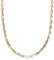SINGULARU - Halskette Lisse Twister Mix - 18 Kt vergoldetes Edelstahlcollier in zwei Farben - Geflochtene Kette in einer Größe 40 cm mit Verlängerung - Damenschmuck - Verschiedene Ausführungen