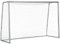 SPORTNOW Porta da Calcio per Giardino 300x120x200 cm con Viti e Picchetti inclusi, Rete da Calcio Grigia in PE e Metallo