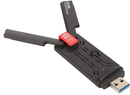 1800Mbps Dual Band, 2.4GHz 5GHz USB3.0 Interface WiFi 6 Adapter for PC Laptops 1800 Mbps with 3dbi Antennas
