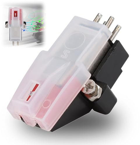 Cartucho de tocadiscos, cartucho de platino, vinilo, akai, tocadiscos y lápiz, aguja de tocadiscos, tocadiscos fonógrafo, imán móvil dual estéreo de vinilo testine