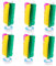 PHENOFICE 6 Stück Trainings Federball Für Draußen Spielzeug Beleuchteter Kick Federball Federbälle RSL Chinesische Federbälle Federball Beleuchteter Fußübungs Federball Kick