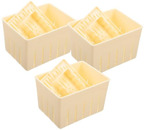 OFFSCH 3sätze Käse Form Presse Tofu Käseformen Mit Pressdeckel Tofu Presse Für Hause