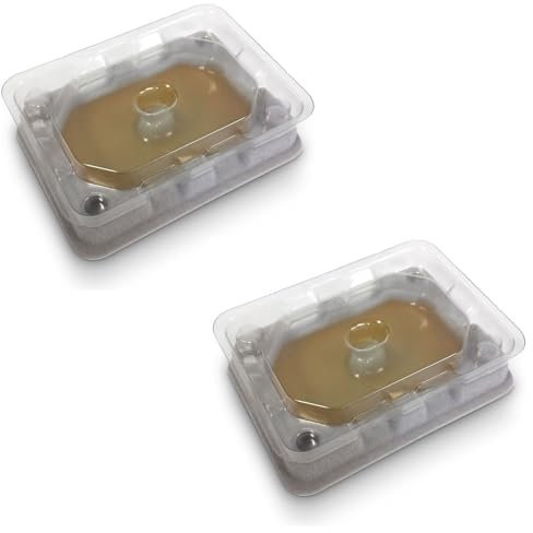Bedbug Monitor Trap Adhesive Bed bug Detection & Prevention for Mattress, Sofa, Luggage, Bedbug Detection Kit Clear Window for Easy Inspection (Pack of 2)