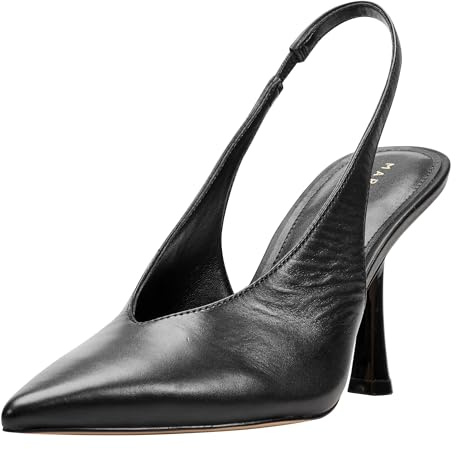 Marc Fisher LTD Women's Esther Pump, Black Leather 001, 3 UK