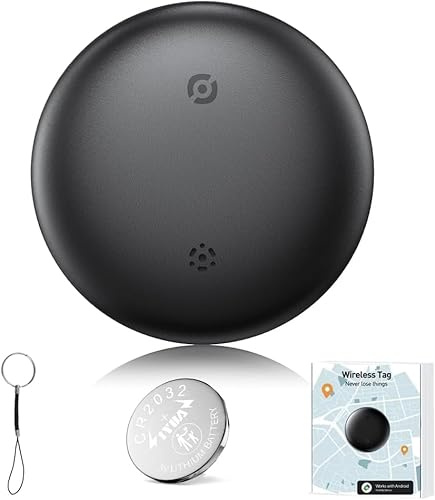 Tracker Android, Airtag Android, Wasserdicht Schlüsselfinder Air Tracker Tag Kompatibel mit Google Mein Gerät Finden App (Android NUR), für Schlüsselbund, Gepäck, Koffer, Brieftasche, Kinder,Fahrrad