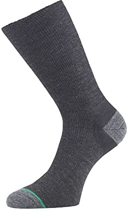 1000 Mile Men's Ultimate Lightweight Walking Socks Walking Socks grey Black-Grey