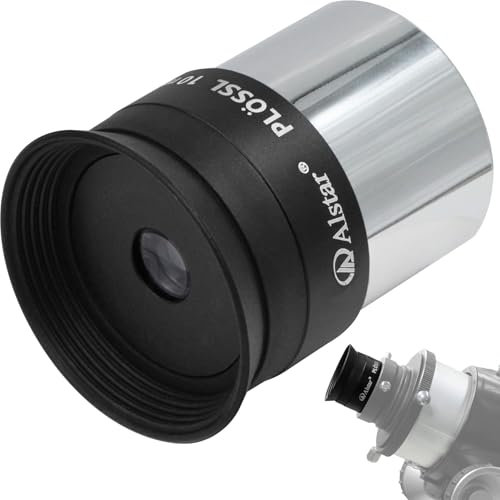 Alstar 3,2 cm 10 mm Plössl-Teleskop Okular – 4-Element-Plössl-Design – Gewinde für Standard 3,2 cm Astronomie Filter