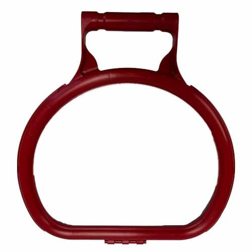 Variety of different Coloured Handy Hoop Ring Sack Bin Refuse Garbage Bag Holder Plastic With Handle (Red)