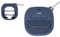 Silicone Cover Skin for Bose SoundLink Micro Portable Outdoor Speaker, by Alltravel, Full 6 Directions Protection, Customized Skin with Color and Shape Matching, Carabiner (Midnight Blue)