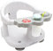 Olmitos - Asiento De Baño - Ergonómico Y Seguro - Con Barra Para Una Facil Colocación Del Bebé - Con Ventosas Para Fijación y 3 juegos (Gris)