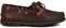PAYMA - Náutico Mocasín Deportivo Casual en Piel para Hombre. Tallas Grandes 46 47 48. Piel Engrasada. Piso de Goma. con o sin Cordones. Color: Marrón Engrasado; Talla EU 41