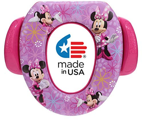 Ginsey Minnie Mouse Bowtique Siège de toilette souple