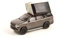 Greenlight 38010 E Chevrolet Tahoe Z71 Grau Metallic mit modernem Dachzelt - The Great Outdoors Serie 1/64 Druckguss Modellauto