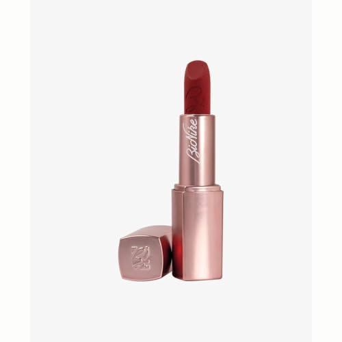 BioNike Defence Color - Soft Mat Rossetto Ultra Opaco, Colore Intenso e a Lunga Tenuta in Stick, N. 806 Rouge Cerise, 3.5 ml