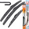 Limpiaparabrisas híbrido Flex Aero compatible con Volvo V40 BJ 1995 1999 400 mm, 500 mm, 500 mm, juego de escobillas de limpiaparabrisas Recambo