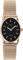 Oozoo Vintage Damen Uhr - Armbanduhr Damen mit 14mm Metallmesharmband - Analog Damenuhr Oval C20260