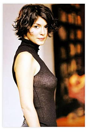 FISH DRAGATE Audrey Tautou Poster 62, Leinwand, Poster, Schlafzimmer, Dekoration, Sport, Landschaft, Büro, Raumdekoration, Geschenk, ohne Rahmen, 30 x 45 cm