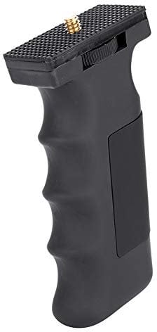 Yctze Black Mount Handle Grip with 1 4 Screw for Camera Monopods Imaging, Camera, Etc :camera vertical grip