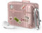 VISOOM Airpods Pro 2 Hülle Kompatibel mit Airpods Pro 2 2022 Case Cover Cute Stoßfeste Schutzhülle Weiches TPU mit Karabiner [Front-LED Sichtbar [Kabelloses Laden] (Roségold)