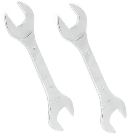 Vokenforu 2 Pcs Open End Spanner, 30mm x 32mm Super Thin Carbon Steel Double Open Ended Wrench, Metric Repairing Tool for Bicycle