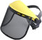 Yeory Chainsaw Safety Helmet Clear Mesh Wide Visor Safety Face Shield