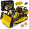 Mould King Technik Bulldozer, mit ferngesteuertem Konstruktionsspielzeug, 2,4 GHz RC-Truck-Bausatz, motorbetriebene technische Fahrzeuge (1508 Teile)