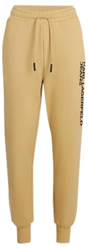 Karl Lagerfeld Jeans Damen Text Logo Slim Sweatpant