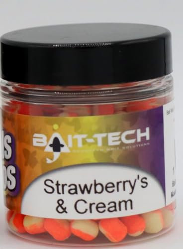 Duo Criticals 5mm Wafters Strawberry & Cream (35g) Bait -Tech Fishing Bait