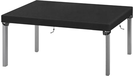 LCGOD Bache De Protection Exterieur, 600D Housse De Protection Salon De Jardin Housse Table Exterieur Housses Pour Tables De Jardin Rectangulaire En Tissu Oxford 150 x 90 x 15 cm