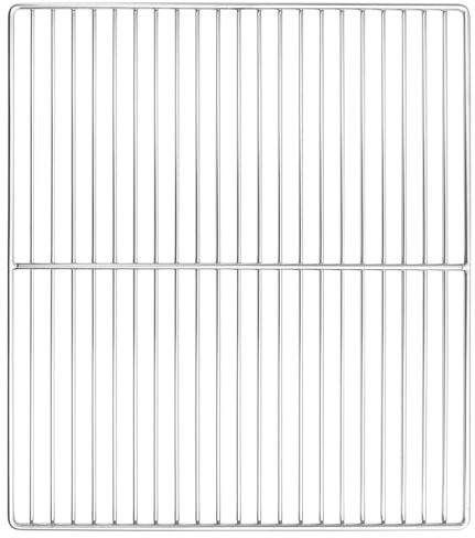 vidaXL Grille de Barbecue avec poignées rectangulaire 45x40 cm en Acier Inoxydable 304
