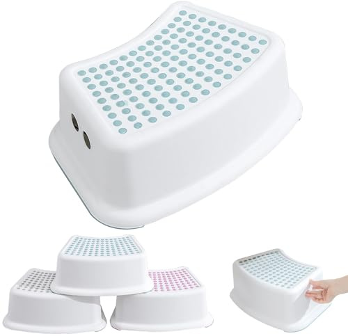 WC Hocker Toilette, Kinder Tritt Schemel, 37x25 X13cm Toilettenhocker, Rutschfester Badezimmer Töpfchen Tritthocker, Toilette Hoch Tritthocker, Kothocker Für Erwachsene Badezimmer