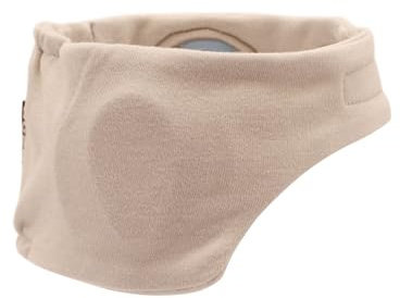 Dooky Baby Gehörschutz Stirnband Beige 6–12 Monate – 12 dB Schutz | Gehörschutz-Stirnband für Babys von 6-12 Monaten mit 12 dB Schutz in Beige.