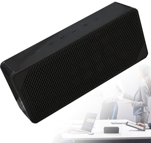 Portable Voice Activated Ultrasonic Privacy Protector with 270° Interference Shield Microphone Suppressor for Meetings and Cars