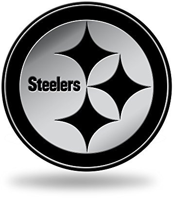 NFL Pittsburgh Steelers Auto-Emblem, 3D-Aufkleber, verchromt