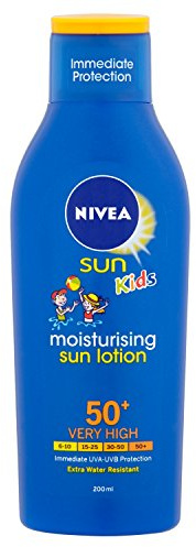Nivea Sun Kids Moisturising Sun Lotion Very High SPF 50+, 200ml