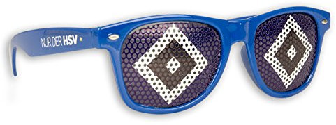 Blueprint Cologne Hamburger SV Sonnenbrille HSV Fanbrille verschiedene Varianten (Doppellogo Blau)